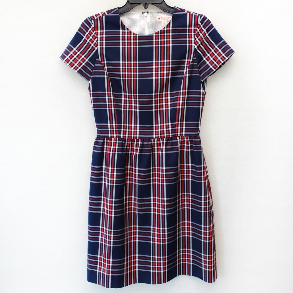 Brooks Brothers Red Fleece preppy academia office lined dress size 2